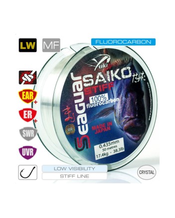 SEAGUAR YUKI SAIKO STIFF FLUOROCARBON LINE 50m (52mm)