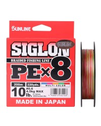 Sunline Siglon Multi color x8 300m