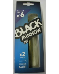 Σιλικονούχα Σώματα Fiiish Black Minnow 200 Νο6 (2τεμ 20cm)