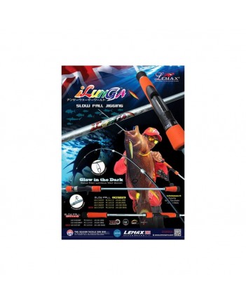 ΚΑΛΑΜΙ LEMAX ILUNGA SLOW FALL JIGGING 120-360gr ΚΑΛΑΜΙ LEMAX ILUNGA SLOW FALL JIGGING 120-360gr