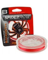 SPIDER SMOOTH " 8 " RED - 300 M - KOKKINO