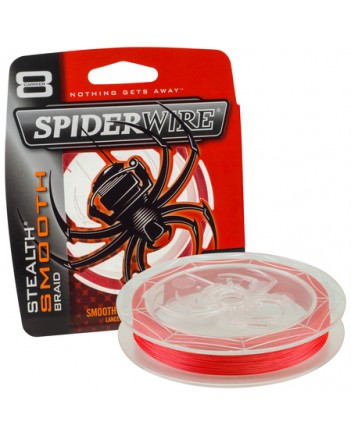 SPIDER SMOOTH " 8 " RED - 300 M - KOKKINO