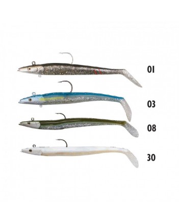 SavageGear Saltwater Sandeel Lures 12,5cm 23gr Color No01