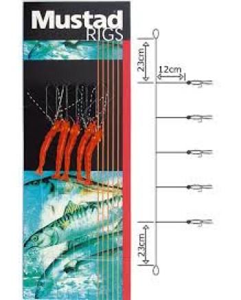 Τσαπαρί Mustad T51 Hook Size No2